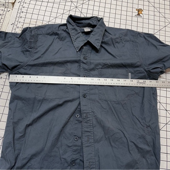 Carhartt sz large button shirt A22 - Picture 4 of 6